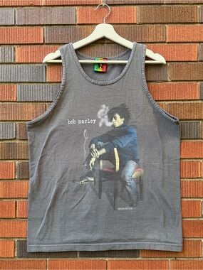 Vintage Bob Marley Graphic Tank Top